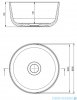 Deante Jasmin umywalka nablatowa Ø280 mm biała CDJ 6U2S
